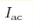 I_\mathrm{ac}