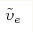 \tilde{v}_e