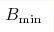 B_{\min}