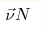 \vec \nu N