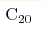 \mathrm{C}_{20}