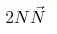 2N\vec N