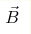 {\vec B}