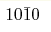 10\bar{1}0