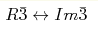 {R\bar{3}}\leftrightarrow{Im\bar{3}}
