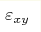 \varepsilon_{xy}