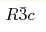 R\bar{3}c