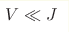 V\ll J