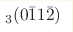 _3(0\bar{1}1\bar{2})